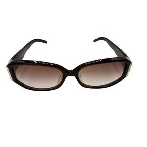 Vintage Givenchy Brown Rhinestone Adorned Sunglasses